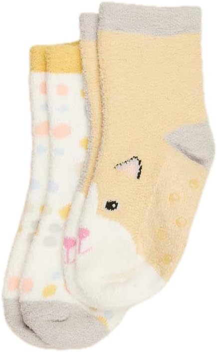 warmies Calico Cat Crew Sock Set Large
