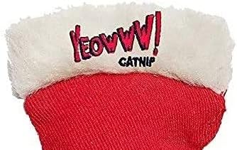 Yeowww!, Duckyworld 100% Organic Flower Leaf Catnip Cat Toy Christmas Stocking