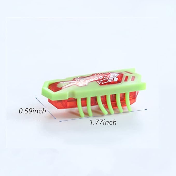 Cat Toys Teaser Interactive，Mini Electronic Robot Beetle Funny cat Toy, Cat Bug Educational Toy for Indoor Cats Kitten Play Chase Exercise，2pcs (Beetle+Mouse)