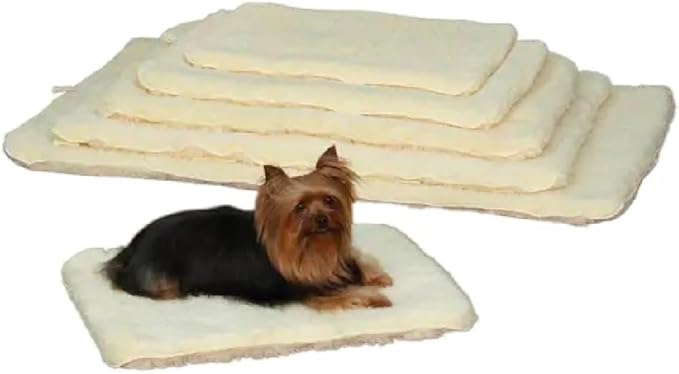 Super Soft Plush Dog and Cat Beds Reversible Diverse Crate Mats Furniture Cover or Cuddler (Medium/Large)