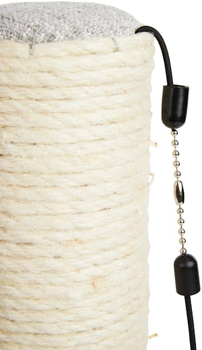 EveryYay by Petco Sisal Cat Scratching Post Grey 18.75" H