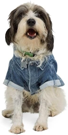 Youly by Petco Denim Pet Jacket, Medium