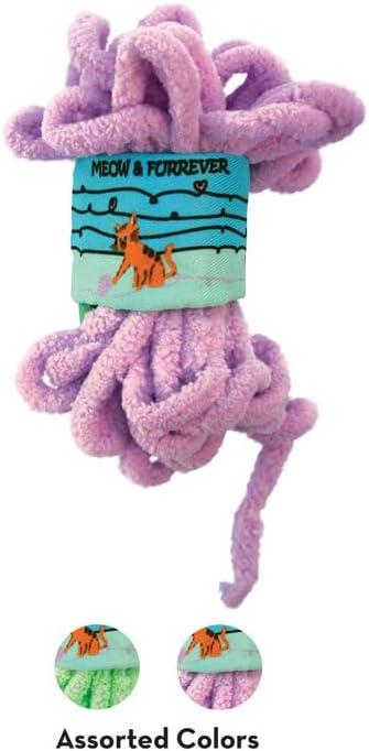 KONG Active Cat Toys – 2 Pack – Durable Interactive Cat Toy Set for Indoor Cats – Promotes Exercise, Hunting Instinct & Play (Scrunchie/Pull-A-Partz Yarnz)