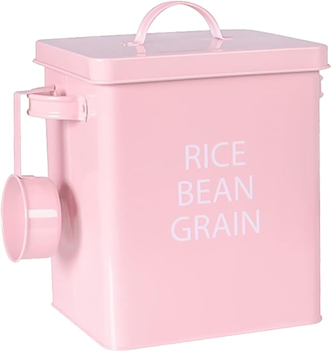 Yardwe Airtight Dog Food Storage Case Spoon for Pet Feeding Watering Supplies