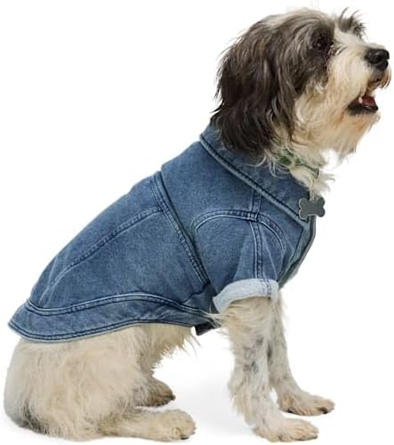 Youly by Petco Denim Pet Jacket, Medium