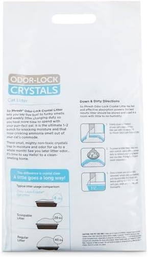 So Phresh by Petco Odor-Lock Crystal Cat Litter 15 lbs.