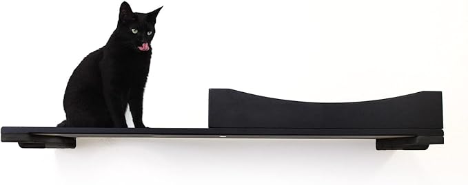 Catastrophic Creations The Nest Cat Bed – Modern Cat Bed – Bamboo Bed for Cats – Warm & Plush Pet Bed – Modular Cat Beds for Indoor Cats – Faux Fur Nap Cat Bed