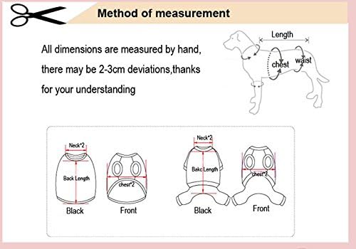 Pet Clothes, Cool Security Vest Pet Puppy T-Shirt Cotton Clothing Apparel Cat Spring Summer Breathable Sleeveless Harness Costume Clothes for Small Dogs(L,BlackYellow)