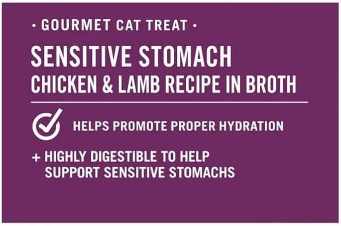 (4 Pack) ~ Pure Balance Pro+ Sensitive Stomach Chicken & Lamb Recipe in Broth, 1.4 Oz