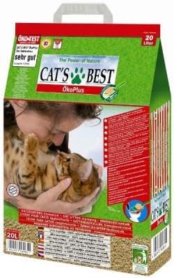 Cat's Best OkoPlus Wood Litter, 8.6 Kilogram