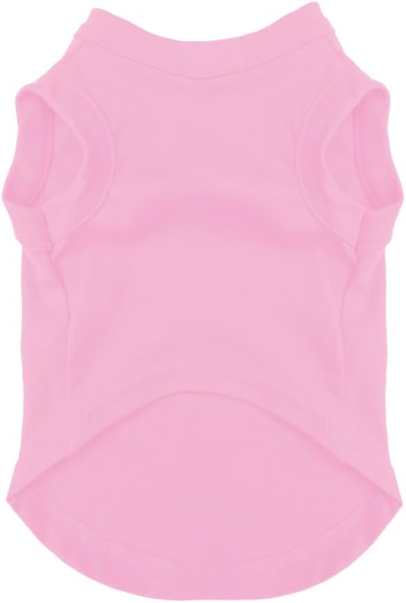 My First Valentine's Day Dog Tee Shirt | Sleeveless Breeds | Valentine's Day | Love & Hearts |Light Pink, X-Small 158