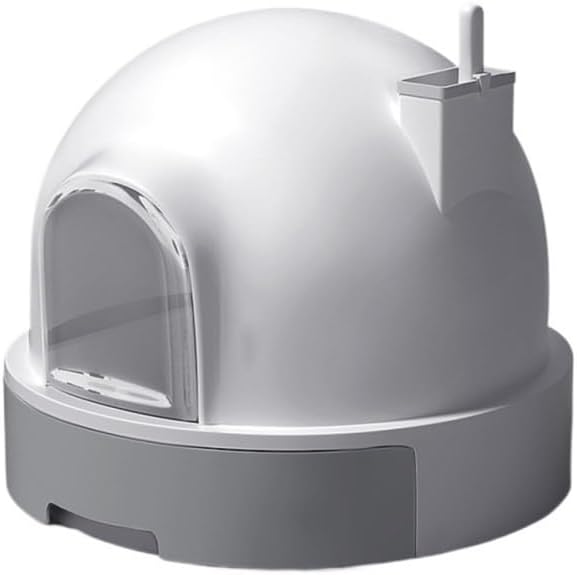 Pet Supplies, Large Covered Cat Litter Box with Scoop,Leakproof & Easy Clean