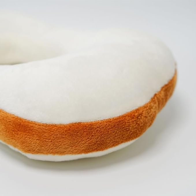 Kisangel Bread Shape Headgear Soft Cotton Pet Costume Hat for Cats and Small Dogs Xs Size Comfortable Fit for Cosplay Parties and Festivals