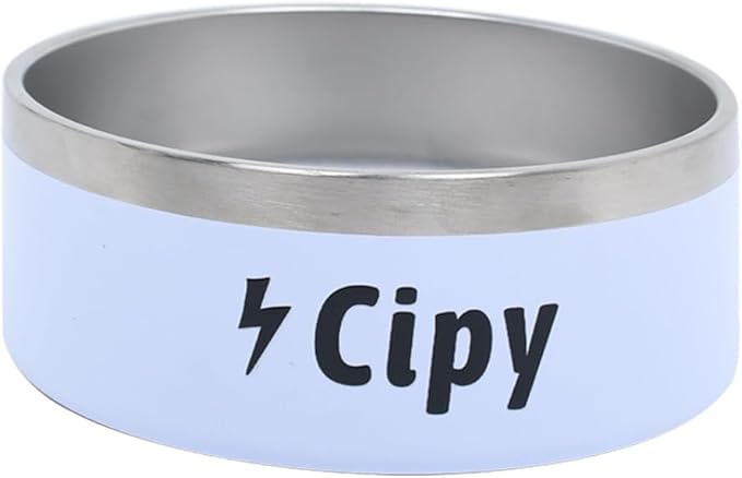gorm Customized Pet Bowl Laser Engraved, Personalized Pet Bowl, Custom Laser Engraved Pet Bowl, Cat Bowl, Dog Bowl, Watering Dish, Gift for Pet Lover, Steel Bowl (32oz,CPB-10)