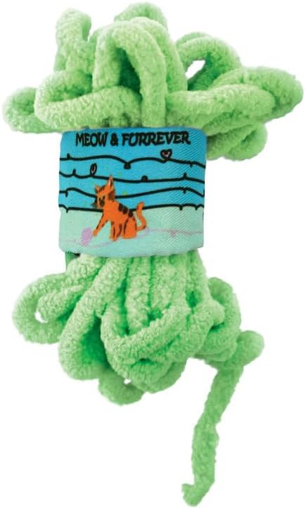 KONG Active Cat Toys – 2 Pack – Durable Interactive Cat Toy Set for Indoor Cats – Promotes Exercise, Hunting Instinct & Play (Scrunchie/Pull-A-Partz Yarnz)