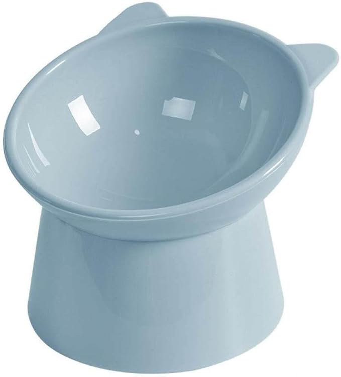 Non-Slip Cat Bowls with Raised Stand Oblique Pet Food Water Bowl for Cats Dogs Pet Water Drinking Feeder Pet Products