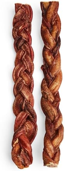 Good Lovin' by Petco Braided Bully Stick Dog Chew 2.1 oz. Count of 2