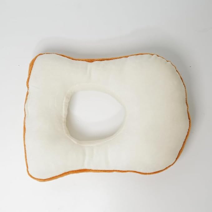 Kisangel Bread Shape Headgear Soft Cotton Pet Costume Hat for Cats and Small Dogs Xs Size Comfortable Fit for Cosplay Parties and Festivals