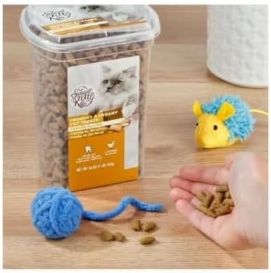 Special~Kitty Crunchy and Creamy Cat Treats Chicken Flavor, 16-oz
