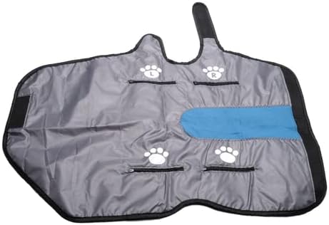 Jokari Animal Hugger Wrap Bag Carrier to Groom Cats, Pets, and Small Dogs or Kittens. Clip Nails, Brush Fur or Hair, Hold Furry Friends Snug and Safe. Great Grooming Kit Supplies for Pet Baths (Blue)