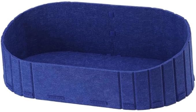 Cat Scratcher Bed Cat Scratching Board Furniture Protector Breathable Cats Kittens Pet Supplies Detachable Comfortable Basket, Blue