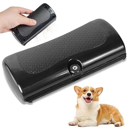 Deshedding Pet Brush & Pet Hair Remover Comb – Grooming Tool for Cats, Dogs, Easy Hair Removal Tool