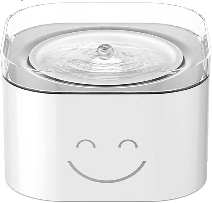 Liusj JUnst Pet Fountain Cat Water Dispenser - Healthy and Hygienic Drinking Fountain Super Quiet Automatic Electric Water Bowl for Dogs, Cats, Birds and Small Animals,for Cat and Dog with Filters