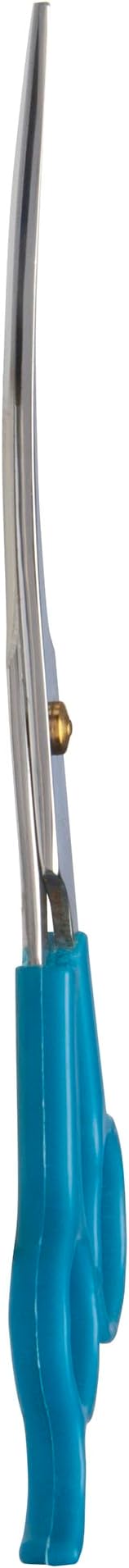Diane Curved Point-Tip Pet Shear, 6.5-Inch Stainless Steel Hair Cutting Scissors for Precision Trimming, Facial Hair, Paws, Tail, and Sensitive Areas, Lightweight with Non-Slip Grip