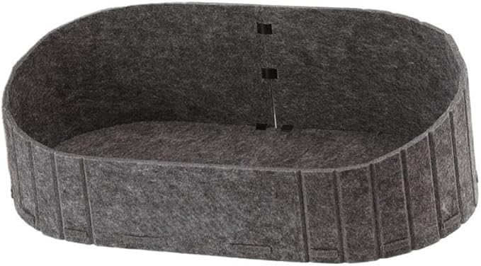 Cat Scratcher Bed Cat Scratching Board Furniture Protector Breathable Cats Kittens Pet Supplies Detachable Comfortable Basket, Gray