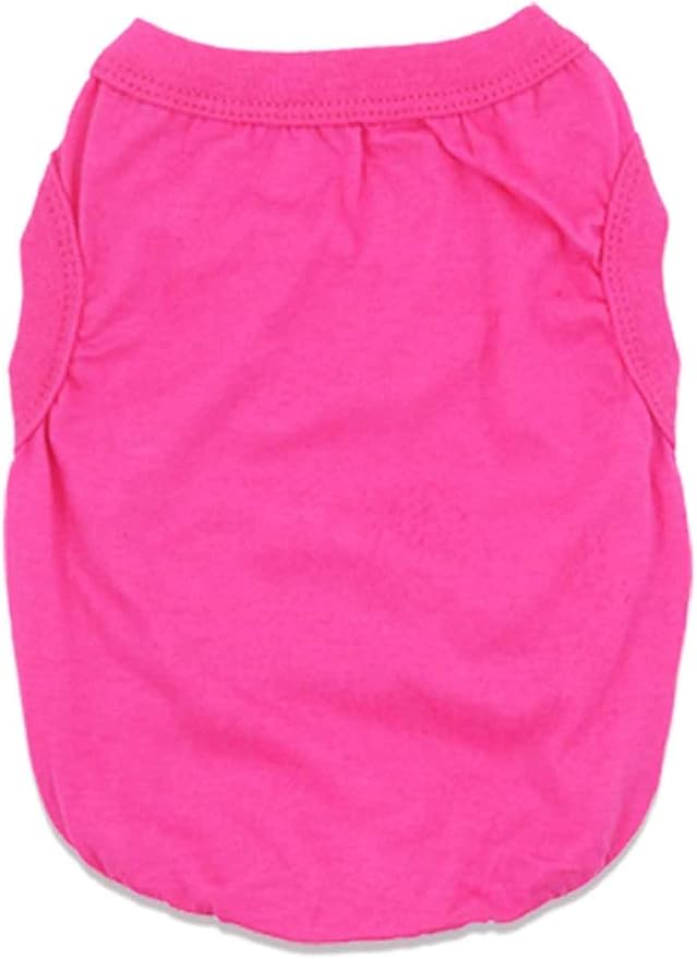 6 Pack Plain Dog T Shirts 100% Cotton Solid XS Puppy Clothes Blank Dog Clothes Girl Puppy Tshirt for Boy Dogs Shirts Pet T-Shirt for Small Medium Large Dogs Cats, XXXL