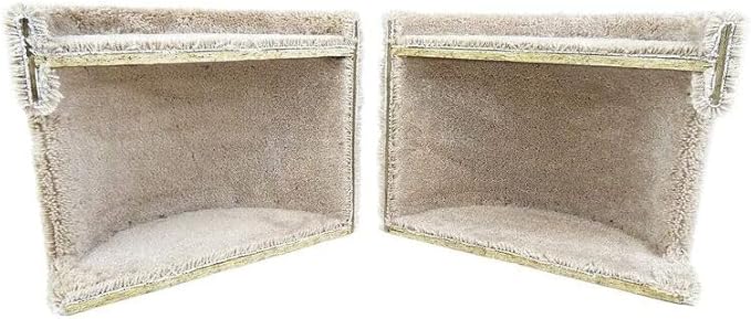HomeStock Cat Tower Large Multi-LevelCarpeted Cat Tree with Scratching PostsCat Furniture for Indoor Cats Earth Tone