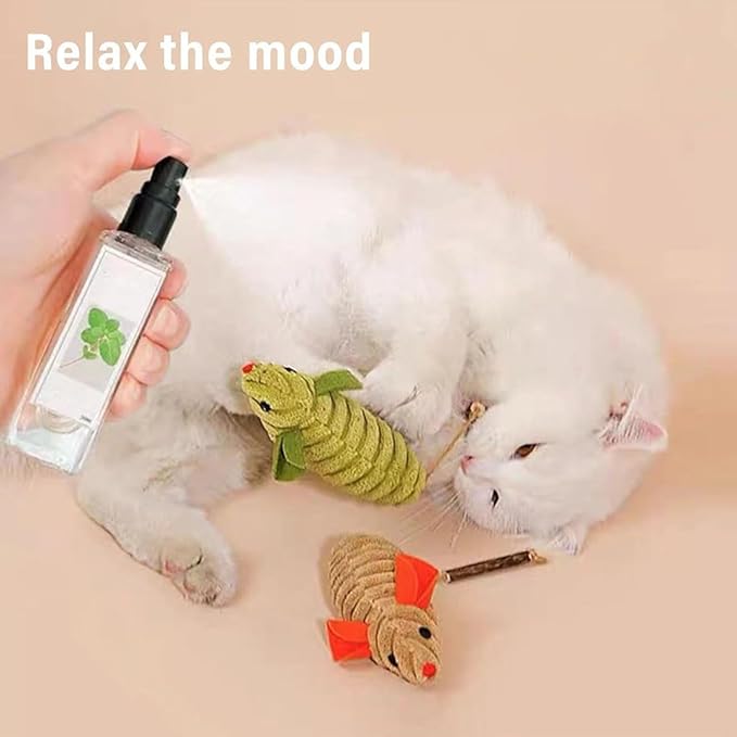 Catnip Spray for Indoor Cats, Cat Anti Scratch Calming Spray, Cat Nip Spray