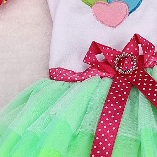 2Pcs Dogs Dresses for Medium Dogs Girl Cute Pets Blue Pink Cute Outfits Party Costumes L