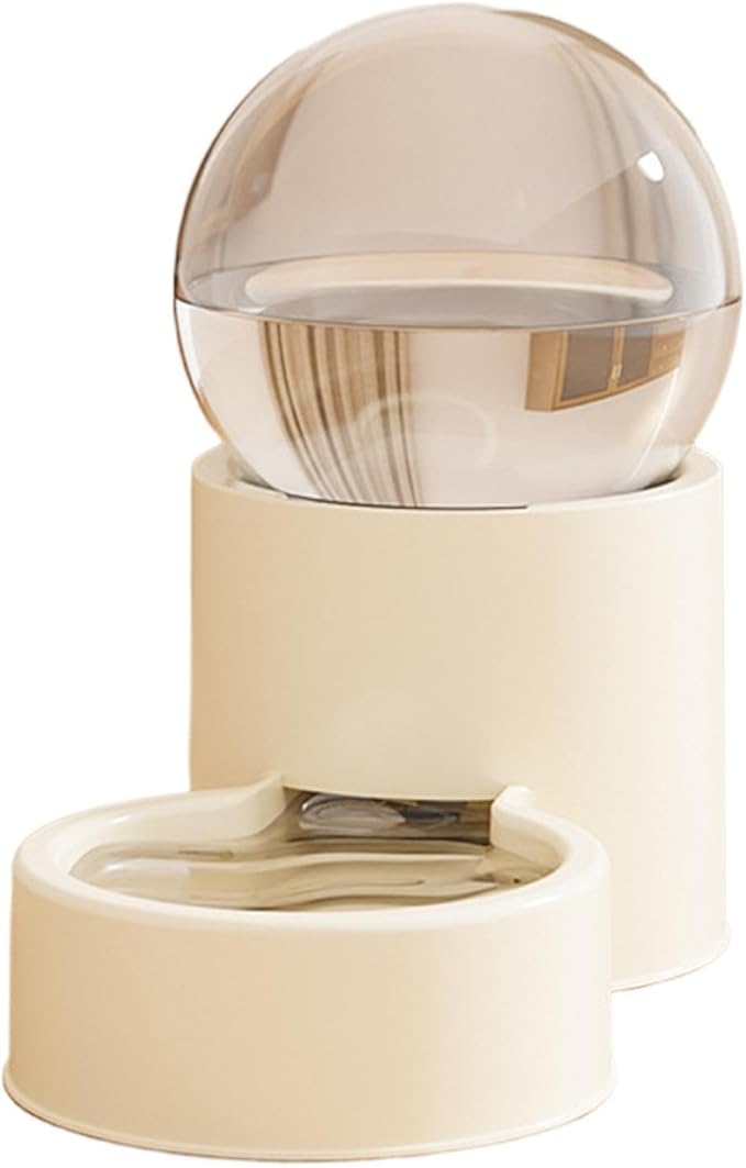 Pet Feeding Station, Automatic Water Food Dispenser, Fill Dog Bowl System Large Capacity Feeding Container for Puppy Cat Travel Weekend Trip Backyard Indoor Outdoor Use