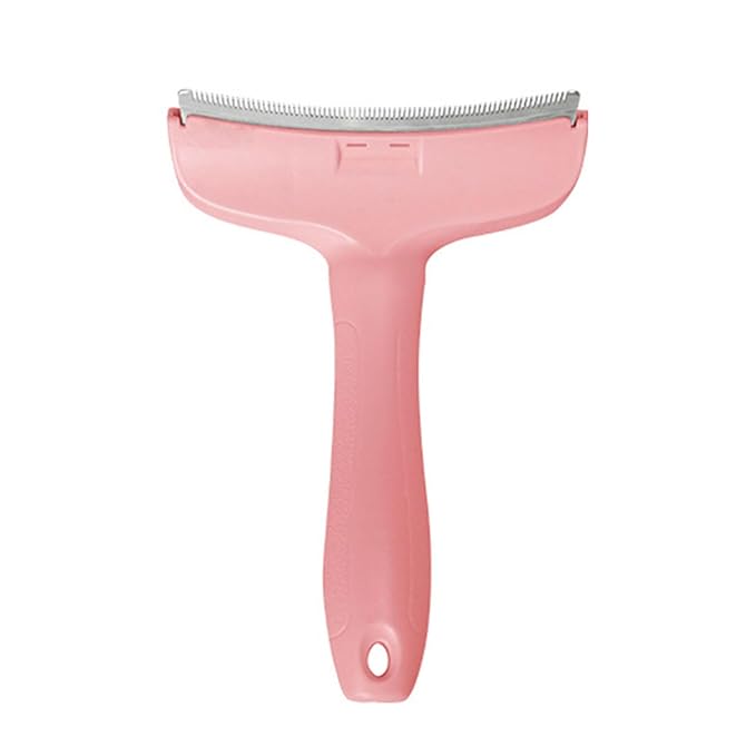 Professional Deshedding Comb for Dog Cats NonPulling Teeth Comfortable Grip Handle Removes Loose Undercoat Effectively Cats Hair Thinning Tool