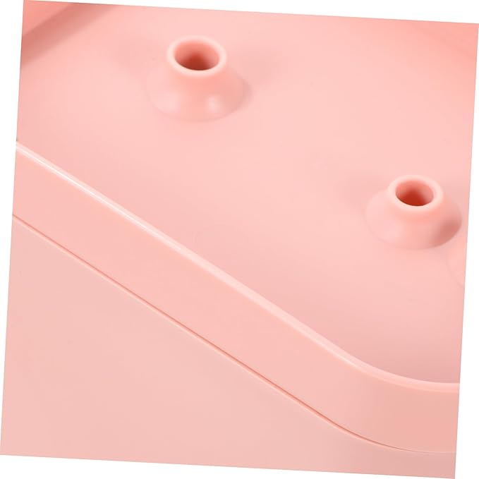 LIOOBO Automatic Cat Water Fountain Pink Electric Water Feeder with Circulation System for Cats and Dogs Portable Design Mute Pump Fun Flower Shape Outlet Easy to