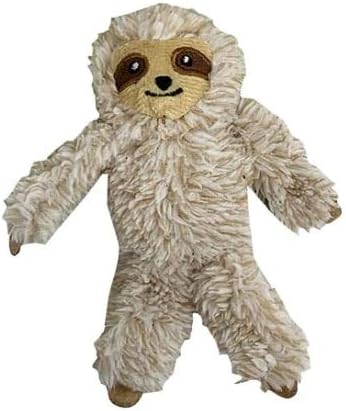 Multipet 60020278 5 in. Sloth Cat Toy Assorted Color