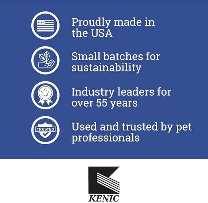 Kenic Premium Emu Oil Anti-Itch Dog & Cat Shampoo – Deep Moisture,Instant Relief for Dry, Irritated Skin, Natural Healing & Soothing Formula, Made in USA
