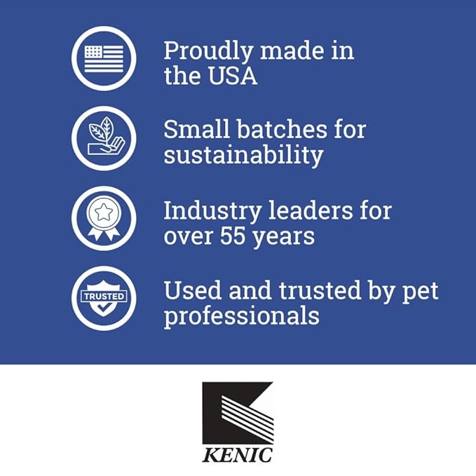Kenic Christmas Cookie Pet Cologne, Long Lasting Limited Edition Sweet Vanilla Cookie Scented Dog & Cat Deodorizing Spray, Freshens, Neutralizes and Shines Coat Between Baths, Made in USA