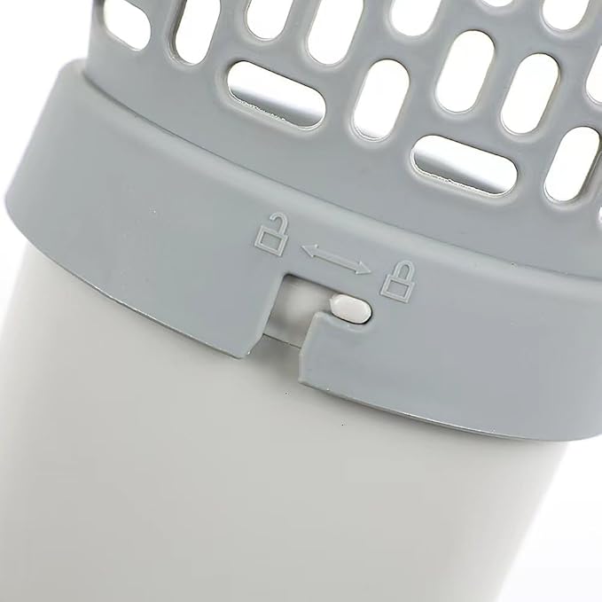 Cat Litter Scooper with Holder - Large Capacity Mess-Free Litter Shovel for Large & Multi-Cat Homes Spill-Proof Waste Collection Design for Easy Hygienic Litter Box Cleaning - Portable Integrated