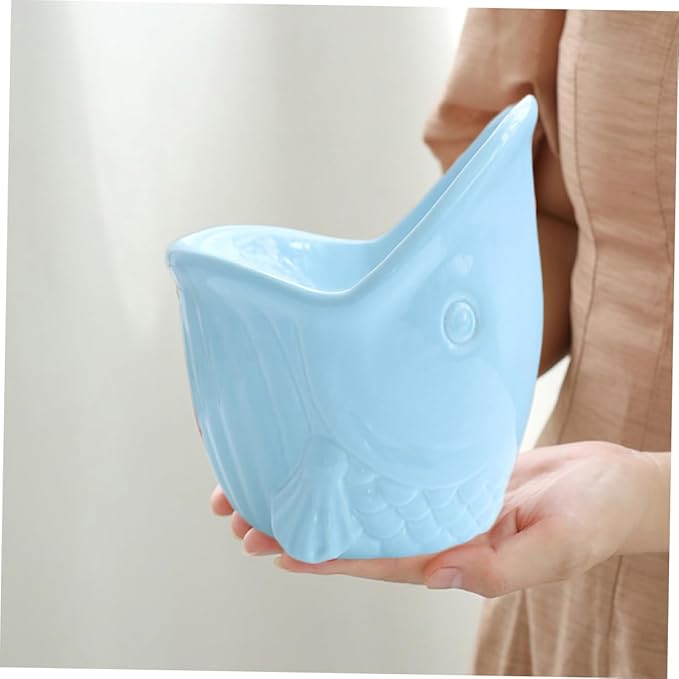 Ceramic Elevated PET Bowl for Cats and Dogs Adjustable Height Feeding and Watering Dish Non-Slip Design PET Accessory for Healthy Neck Posture