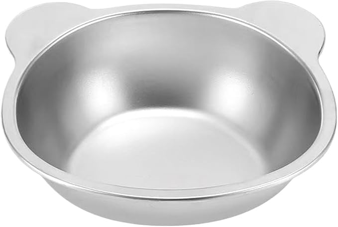 Raised Cat Bowls Tilted Food Bowl 304 Stainless Steel Pet Supplies for Puppy