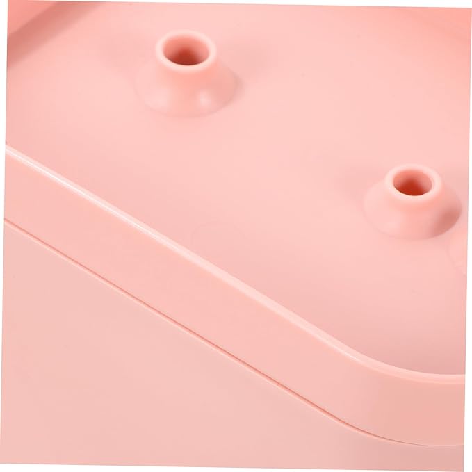 Abaodam Automatic Cat Water Fountain Flower Shape Outlet Mute Circulation Dispenser for Cats and Dogs Lightweight and Portable Pet Water Feeder Pink