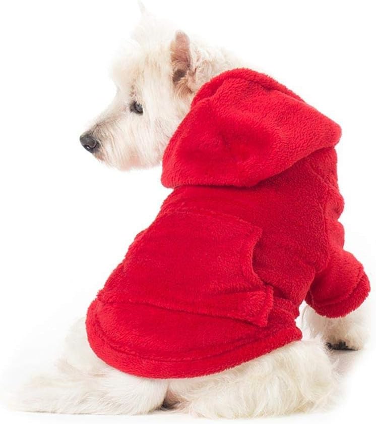 Pet Pjs - Heatwave Pet Pjs Chenille Hoodie Sweaters - Large (Fits Up to 50 lbs) - Pet - Large (Fits Up to 50 lbs)