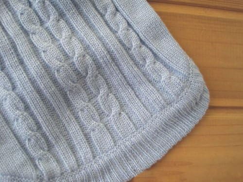 Tangpan Turtleneck Classic Straw-Rope Pro Pet Dog Sweater Apparel (Blue,S)