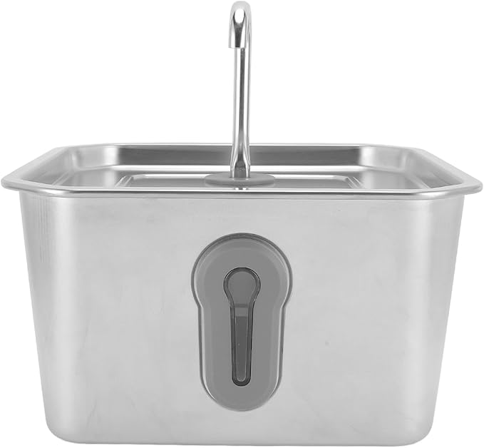 Cat Water Fountain Water Bowl Dispenser, 3.5l Stainless Steel Automatic Water Circulation Pet Water Dispenser with App Alert, Kitty Watering Pet Supplies