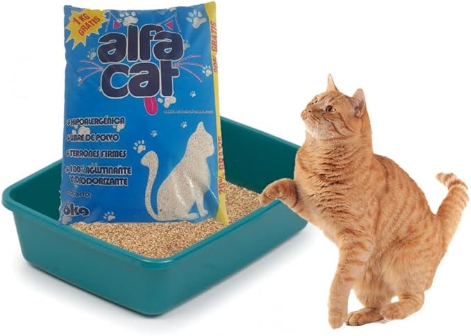 Alfa cat 12 kg Best Cat Litter; Binder and Deodorizer