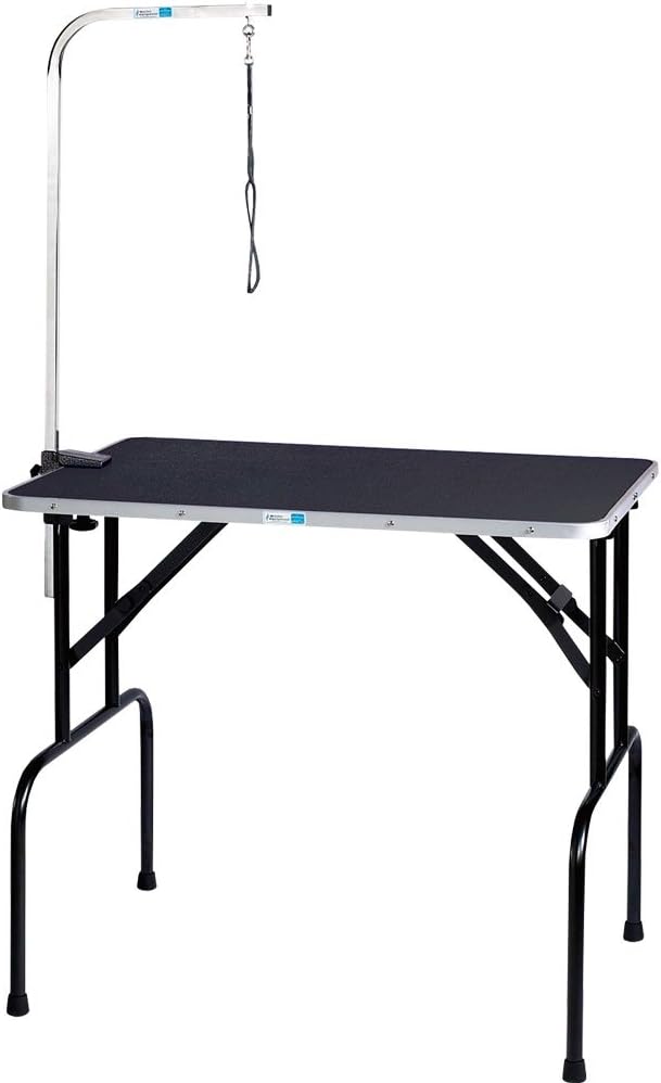 Master Equipment Grooming Table with Arm, 48 by 23 by 30-Inch