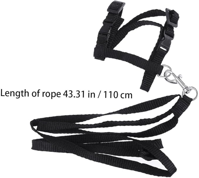MERRYHAPY Pet Accessories Cat Harness Collar Leash Lightweight Traction Rope for Easy Walking and Control