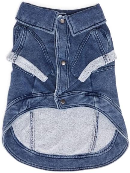 Youly by Petco Denim Pet Jacket, XX-Small